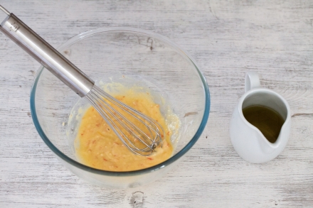 Preparazione Salsa rouille - Fase 2 Preparazione Salsa rouille - Fase 2