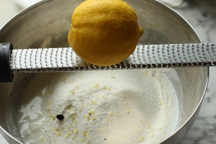 Preparazione Torta variegata ai frutti di bosco - Fase 3 Preparazione Torta variegata ai frutti di bosco - Fase 3