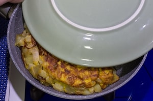 Preparazione Tortilla spagnola - Fase 4