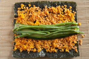 Preparazione Vegan rolls - Fase 2