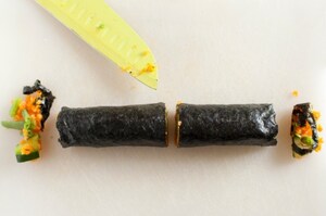 Preparazione Vegan rolls - Fase 3