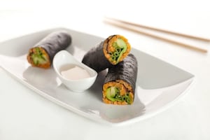 Preparazione Vegan rolls - Fase 3