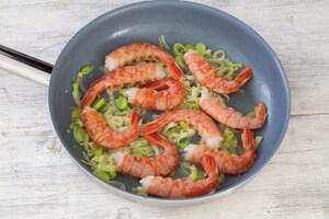 Preparazione Gamberi alla birra  - Fase 3