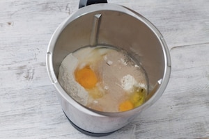 Preparazione Pan brioche con il Bimby - Fase 1