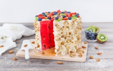 Torta fredda di anguria