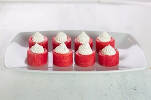 Preparazione Antipasto di anguria e formaggio cremoso - Fase 3