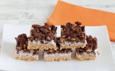 Brownies con gelato all’amarena