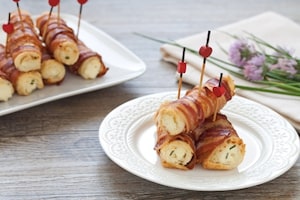 Preparazione Cannoncini di pancarrè alla pancetta - Fase 3