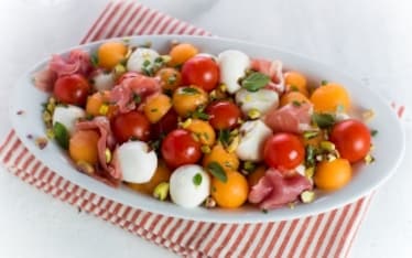 Caprese con melone