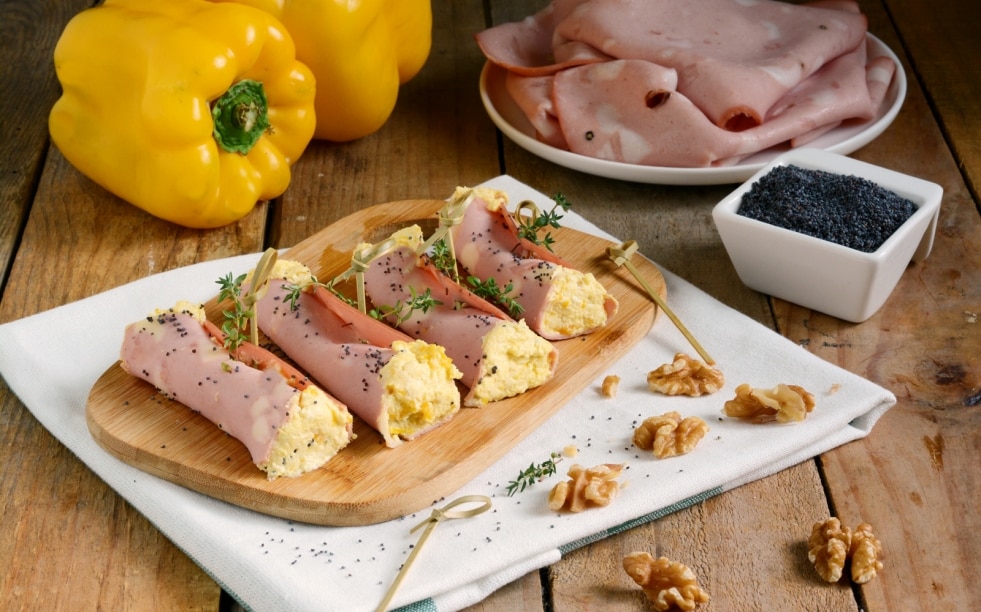 Fagottini di mortadella ricetta