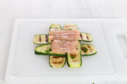Preparazione Fagottini di zucchine - Fase 2 Preparazione Fagottini di zucchine - Fase 2