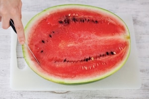 Preparazione Gelatina di anguria - Fase 1