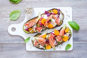 Preparazione Melanzane ripiene vegetariane - Fase 3