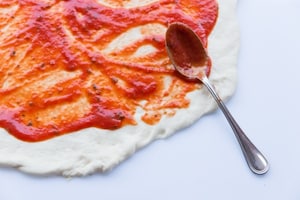 Preparazione Pizza plumcake - Fase 1