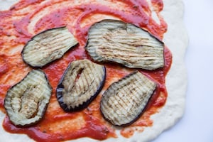 Preparazione Pizza plumcake - Fase 2