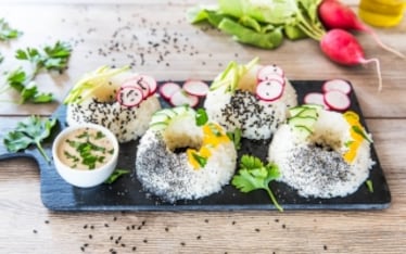 Sushi donuts