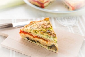 Preparazione Torta di frittate - Fase 5