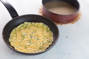 Preparazione Torta di frittate - Fase 3