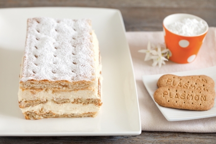 Preparazione Torta diplomatica con biscotti ai cereali - Fase 5 Preparazione Torta diplomatica con biscotti ai cereali - Fase 5
