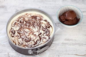 Preparazione Cheesecake alla Nutella - Fase 3