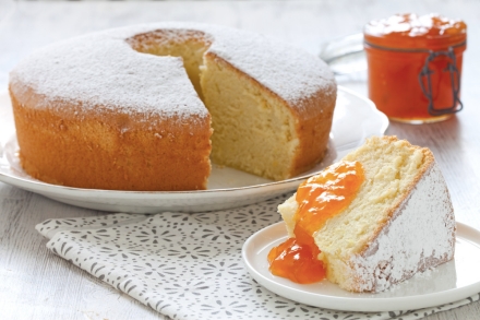 Preparazione Chiffon cake - Fase 5 Preparazione Chiffon cake - Fase 5