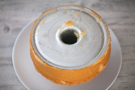 Preparazione Chiffon cake - Fase 4 Preparazione Chiffon cake - Fase 4