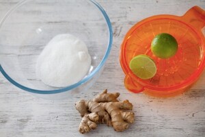 Preparazione Ghiaccioli al mojito - Fase 1