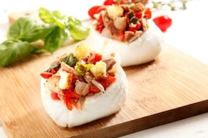 Preparazione Mozzarella ripiena - Fase 3