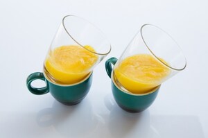 Preparazione Panna cotta al mango - Fase 2