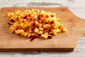 Preparazione Plumcake alle pesche, quinoa e avena  - Fase 2