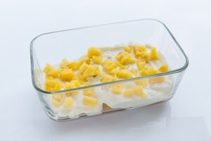 Preparazione Tiramisù all'ananas - Fase 2