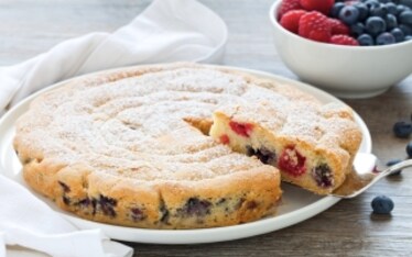 Torta ai frutti rossi