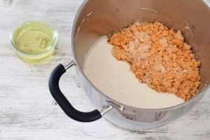 Preparazione Torta di carote - Fase 3