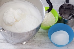 Preparazione Angel cake - Fase 1