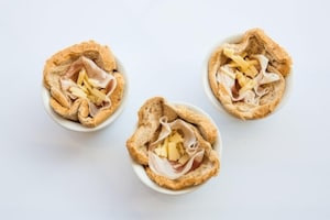 Preparazione Cestini uova e pancetta - Fase 2