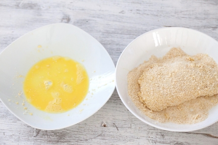 Preparazione Cordon Bleu - Fase 3 Preparazione Cordon Bleu - Fase 3