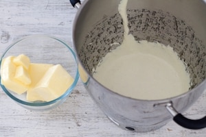 Preparazione Crema al burro - Fase 2