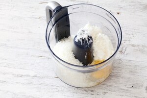 Preparazione Crema di zucca, gnocchi di ricotta, funghi e rigatino croccante - Fase 1