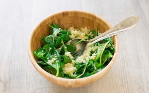 Preparazione Insalata di miglio, fichi e noci all'aceto balsamico - Fase 4