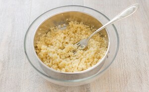 Preparazione Insalata di miglio, fichi e noci all'aceto balsamico - Fase 2