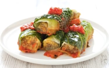 Involtini di verza alla salsiccia