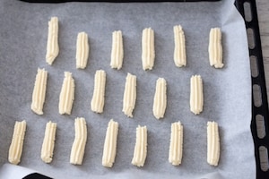 Preparazione Krumiri di riso - Fase 3