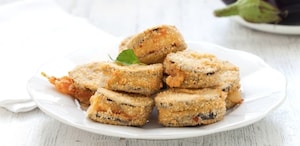 Preparazione Melanzane ripiene fritte - Fase 5