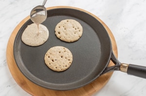Preparazione Pancake senza glutine - Fase 3