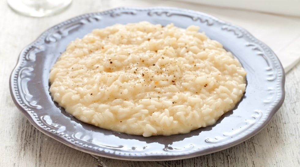 Risotto allo champagne ricetta