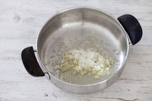 Preparazione Risotto allo champagne - Fase 1
