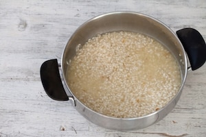 Preparazione Risotto allo champagne - Fase 2