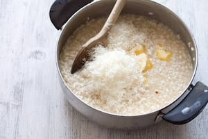 Preparazione Risotto allo champagne - Fase 2