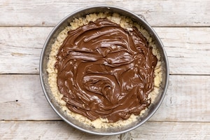 Preparazione Sbriciolata alla Nutella - Fase 2