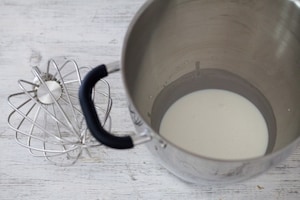 Preparazione Tiramisù senza uova - Fase 1